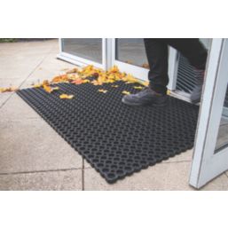 COBA Ringmat Entrance Mat Black 1.5m x 1m x 23mm