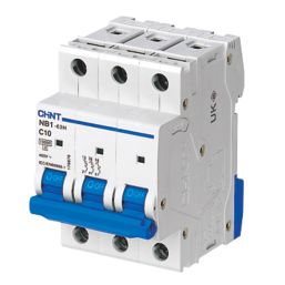 Chint NB1 10A TP Type C 3-Phase MCB