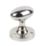 Smith & Locke Oval Mortice Knobs 55mm Pair Polished Chrome