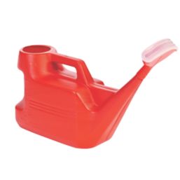 Red Watering Can with Ergonomic Handle 7Ltr