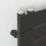 Ximax 1495mm x 600mm 2048BTU Black Flat Electric Towel Radiator