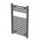 Flomasta 800mm x 500mm 1239BTU Anthracite Flat  Towel Radiator