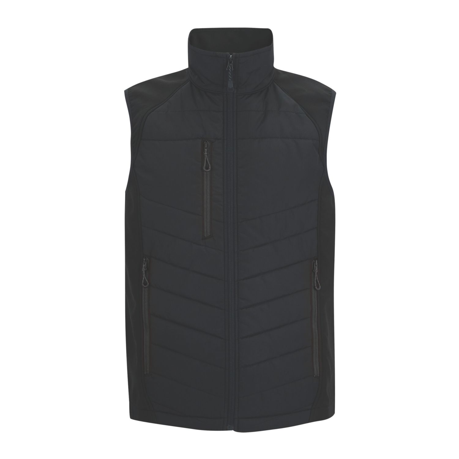 Regatta Pro Universal Bodywarmer Black / Ash 2X Large 53.5" Chest (136AT)