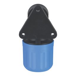 Flomasta  MDPE Wall-Plate Elbow 25mm x 1/2"