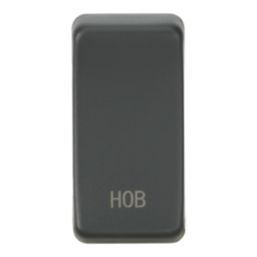 Knightsbridge 'HOB' Switch Cover Anthracite