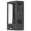 Sylvania Yourhome Sylwall Lumina Outdoor Aluminium & Glass Wall Light With PIR Sensor Black
