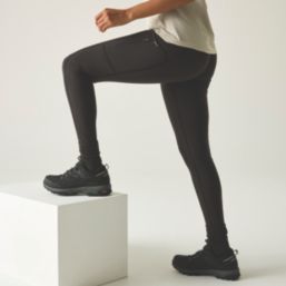 Regatta Monira Womens Leggings Black Size 20 28" L