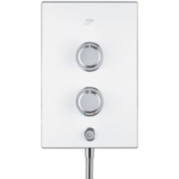 Mira Decor White/Chrome 8.5kW  Manual Electric Shower