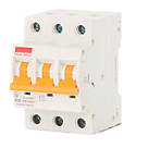 Contactum Defender 25A TP Type D 3-Phase MCB