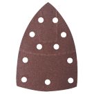 80 Grit 11-Hole Punched Multi-Material Sanding Sheet 150mm x 100mm 5 Pack