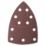 80 Grit 11-Hole Punched Multi-Material Sanding Sheet 150mm x 100mm 5 Pack