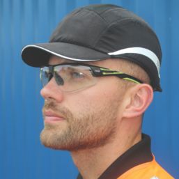 Traega Green Cura Clear Lens Safety Glasses