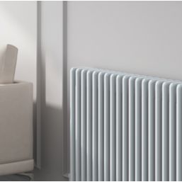 Reina 500mm x 1010mm 2753BTU White Horizontal 2 Column Radiator