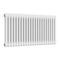 Reina 500mm x 1010mm 2753BTU White Horizontal 2 Column Radiator