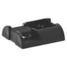 Spit Pulsa Clip-Elec Cable Tie Bases Black 37mm x 32mm 100 Pack