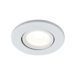 Spa Como Adjustable  Fire Rated LED Downlights White 5W 500lm 4 Pack