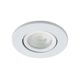 Spa Como Adjustable  Fire Rated LED Downlights White 5W 500lm 4 Pack