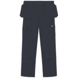 Dickies Everyday Work Trousers with Holster Pockets Navy 30" W 32" L