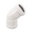 FloPlast Push-Fit Obtuse Bend White 135 (45)° 32mm