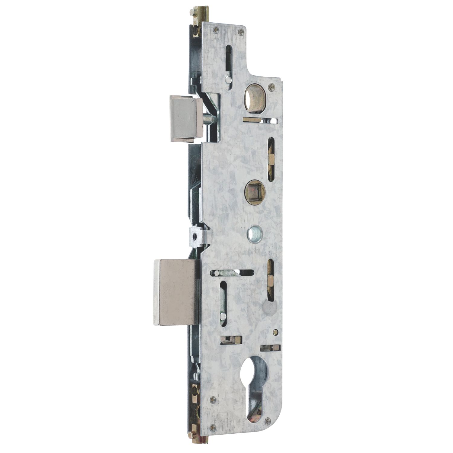Yale Doormaster Silver Gearbox Latch & Deadbolt 50mm Case - 35mm Backset (1373T)