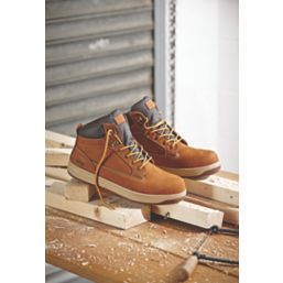 Site Touchstone   Safety Boots Dark Honey Size 8