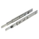 Essentials Zinc-Plated Soft-Close Ball Bearing Drawer Slides 350mm 2 Pack