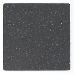 Mottez  Shock-Absorbing Floor Mat Grey / Blue 620mm x 620mm x 12mm