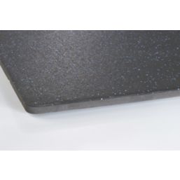 Mottez Shock-Absorbing Floor Mat Grey / Blue 620mm x 620mm x 12mm - Screwfix