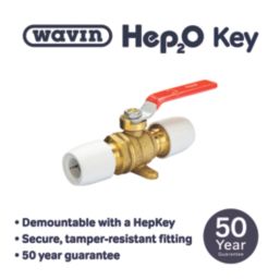 Hep2O HX22/15WS Ball Valve 15mm