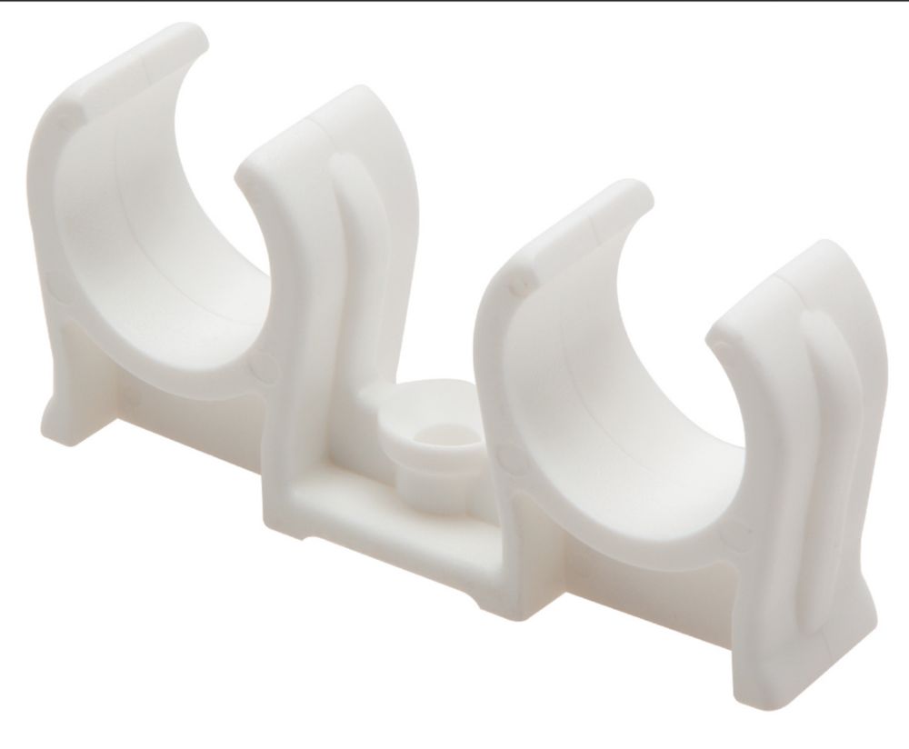 Talon  22mm Double Snap-On Pipe Clip  10 Pack