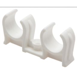 Talon  22mm Double Snap-On Pipe Clips  10 Pack