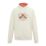 Regatta Cline  Hooded Sweatshirt White Stone / Brick Large 47.2" Chest