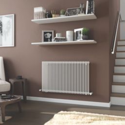 Ximax Aurora 600mm x 960mm 3041BTU White Horizontal Designer Radiator