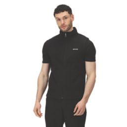 Regatta Tobias Fleece Bodywarmer Black X Large 43.5" Chest