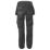 Scruffs Trade Flex Holster Womens Work Trousers Black Size 14 30" L
