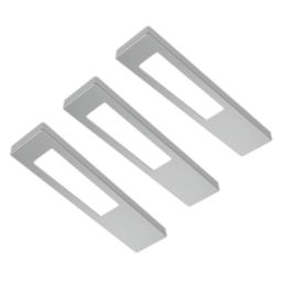 Sensio Ark TrioTone Rectangular LED Under Cabinet Lights Steel 7.5W 110-140lm 3 Pack