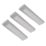 Sensio Ark TrioTone Rectangular LED Under Cabinet Lights Steel 7.5W 110-140lm 3 Pack