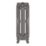 Terma 710mm x 606mm 3416BTU Raw Metal Cast Iron 3 Column Radiator
