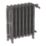Terma Oxford 3-Column Cast Iron Radiator 710mm x 606mm Raw Metal 3416BTU