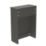 Newland  Floorstanding Toilet Unit Midnight Mist Matt 600mm x 260mm x 850mm