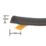 Stormguard EPDM Rubber Weatherstrips Black 10m 2 Pack