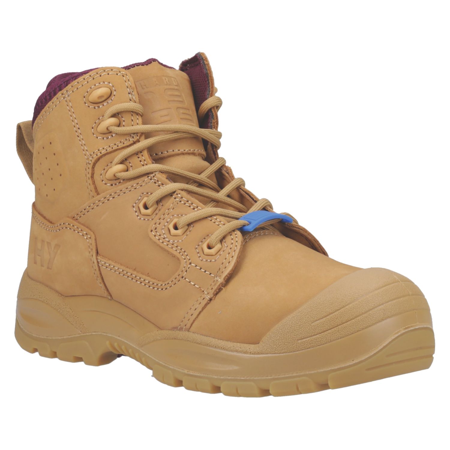 Hard Yakka Legend Size 7 Wheat Water-Resistant Safety Boots (137TN)