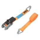 Smith & Locke Ratchet Tie-Down with J-Hooks 3m x 25mm