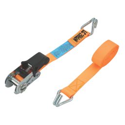 Smith & Locke Ratchet Tie-Down with J-Hooks 3m x 25mm