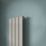 Flomasta  1800mm x 288mm 2133BTU Silver Vertical Designer Radiator