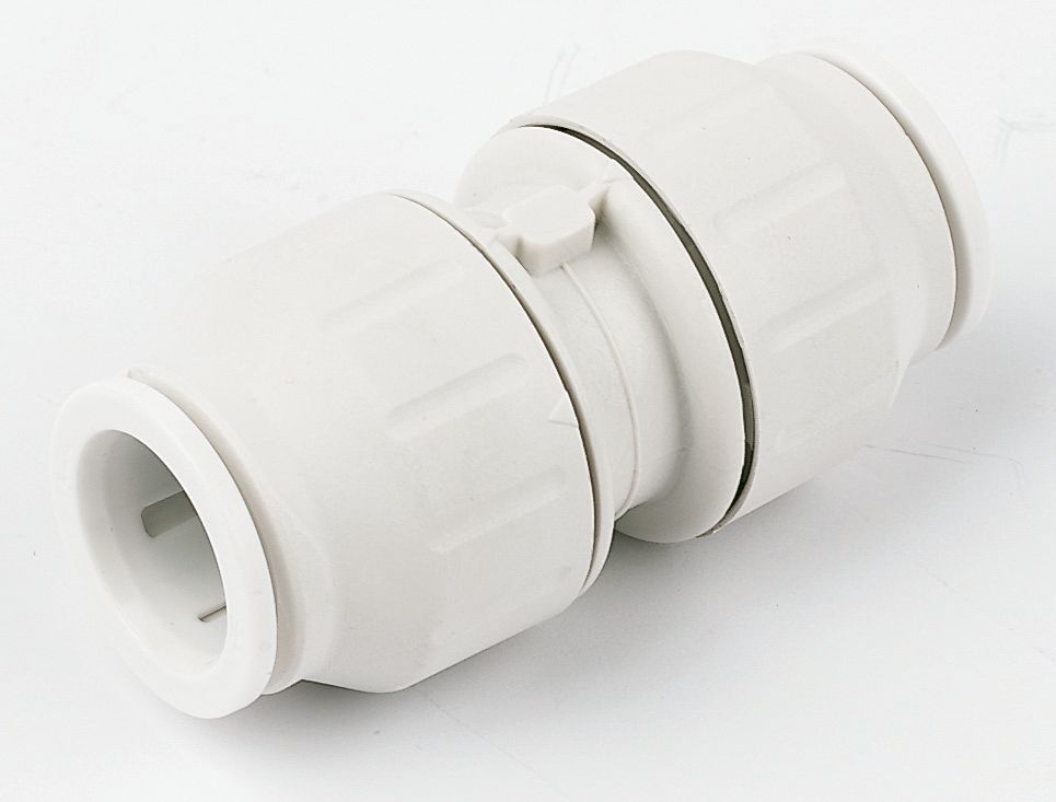 JG Speedfit  Plastic Push-Fit Equal Coupler 22mm