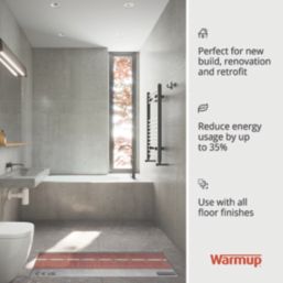 Warmup StickyMat Underfloor Heating Mat 6.0m²