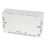 Hager Sollysta WMPB2/28  2-Gang Surface Pattress  Back Box 28mm