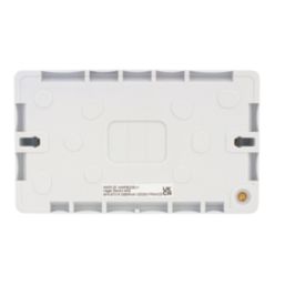 Hager Sollysta WMPB2/28  2-Gang Surface Pattress  Back Box 28mm