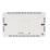 Hager Sollysta WMPB2/28  2-Gang Surface Pattress  Back Box 28mm